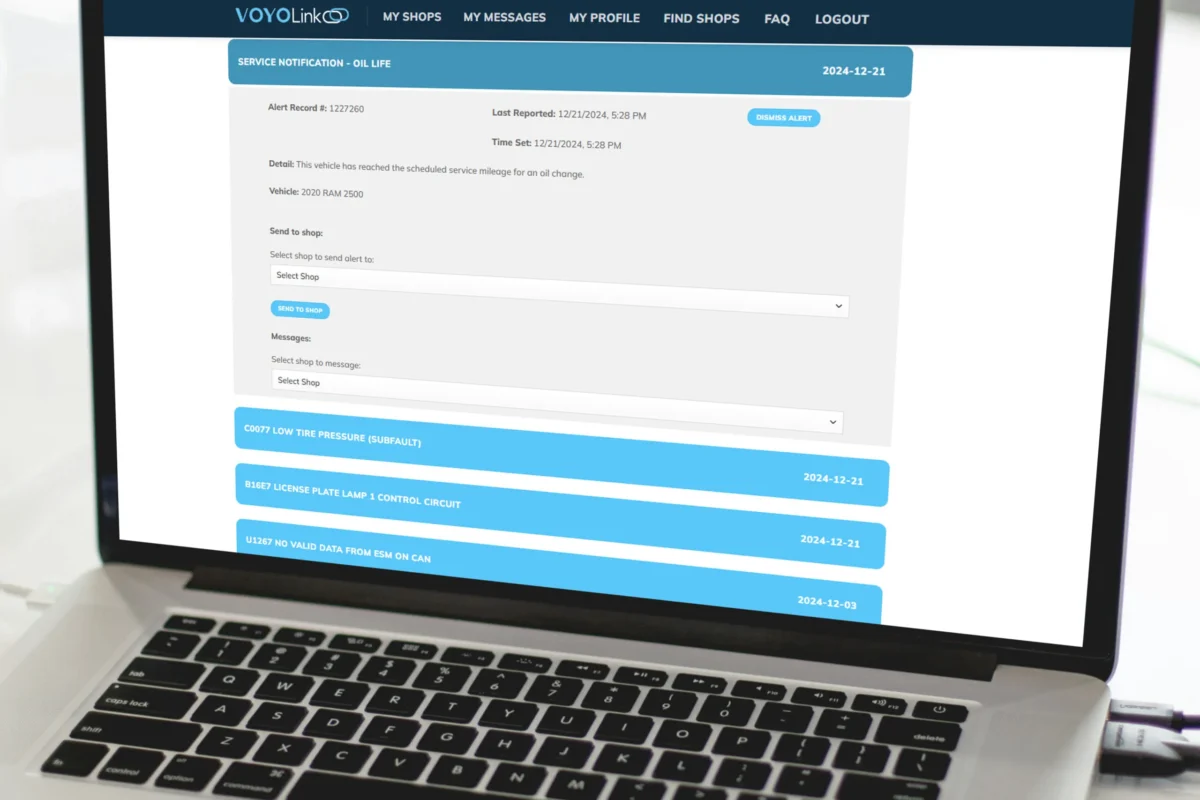 Remote Diagnostics & Shop Integration with VOYO Link